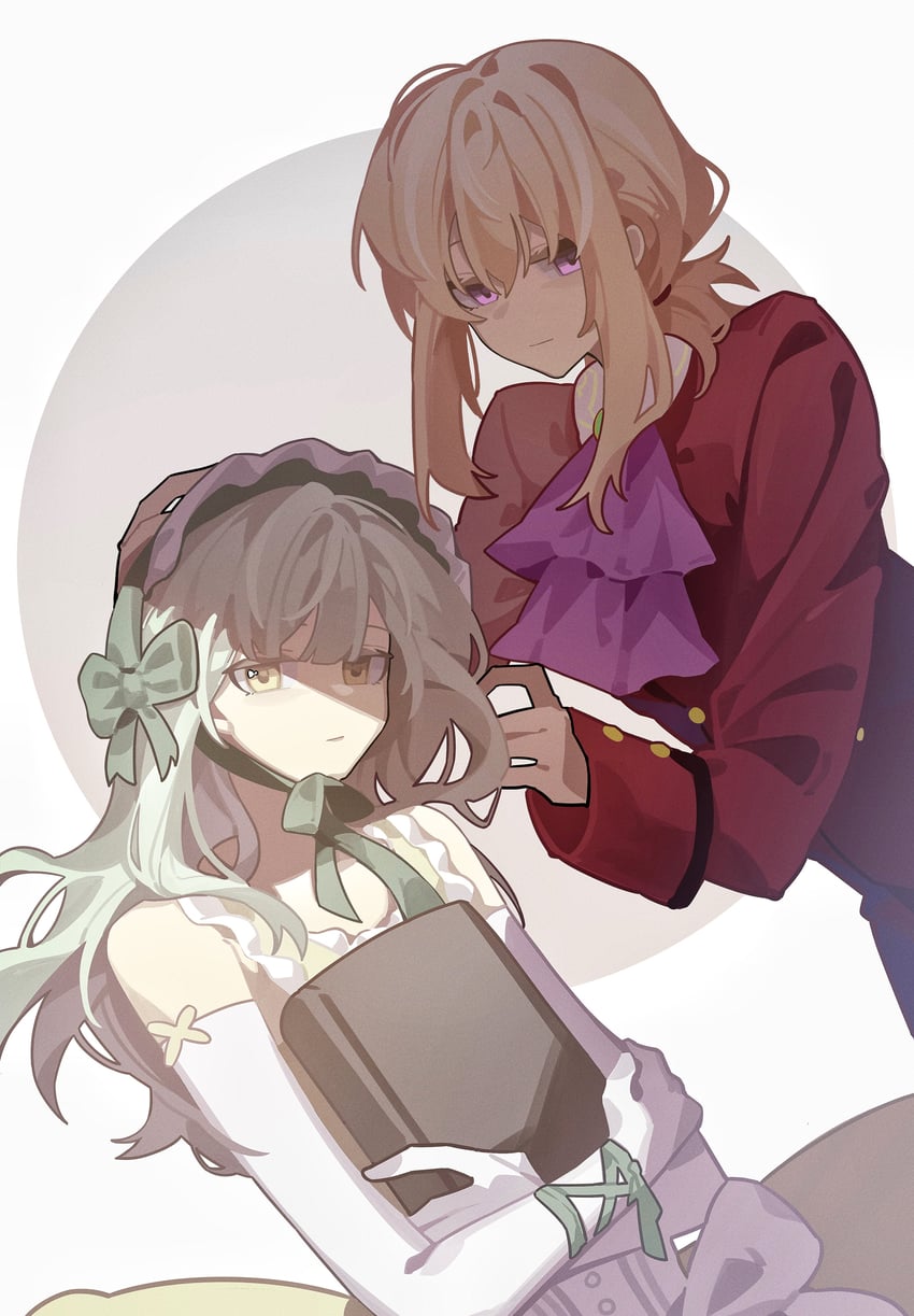 wakaba mutsumi, misumi uika, ushiromiya lion, and clair vaux bernardus (bang dream! and 2 more) drawn by haobuguniao