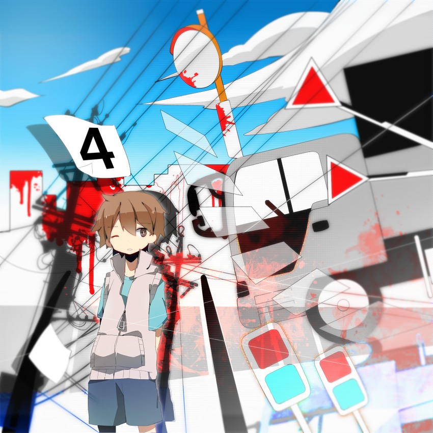 amamiya hibiya (kagerou project and 1 more) drawn by meega