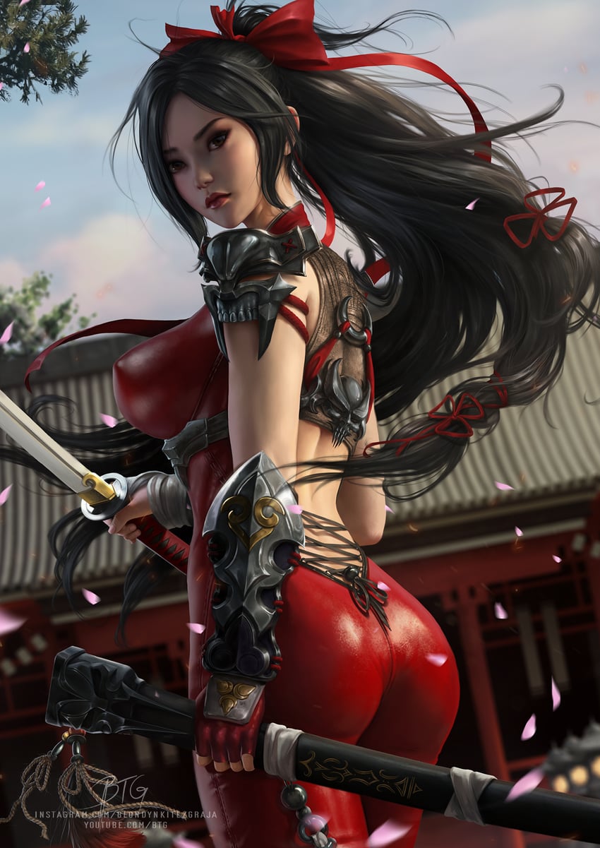 taki and dorothy blade (samurai of oz) drawn by blondynkitezgraja