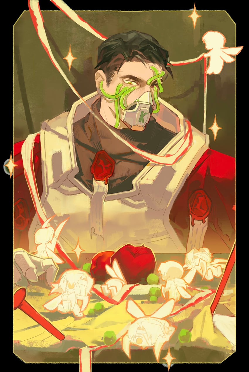 meursault and gregor (project moon and 1 more) drawn by jing84672940