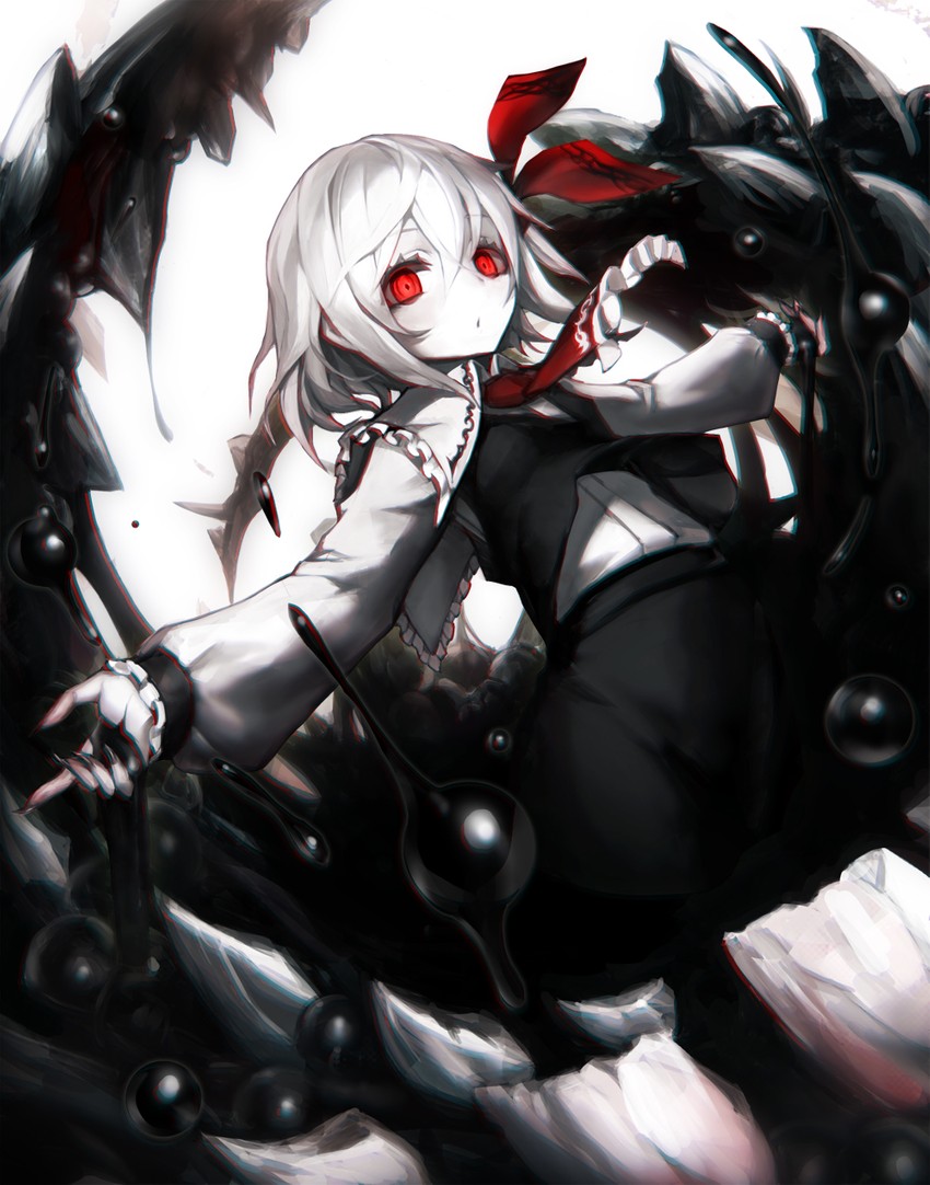rumia (touhou) drawn by spark621