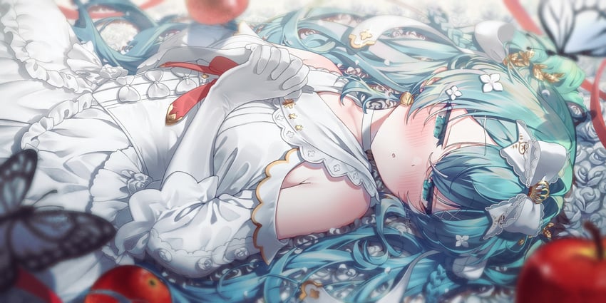 hatsune miku (vocaloid and 1 more) drawn by kirisaki_shuusei