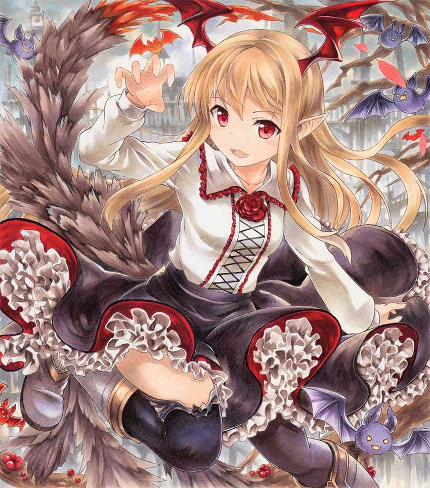vampy (granblue fantasy and 1 more) drawn by yukitsuki_kokoro
