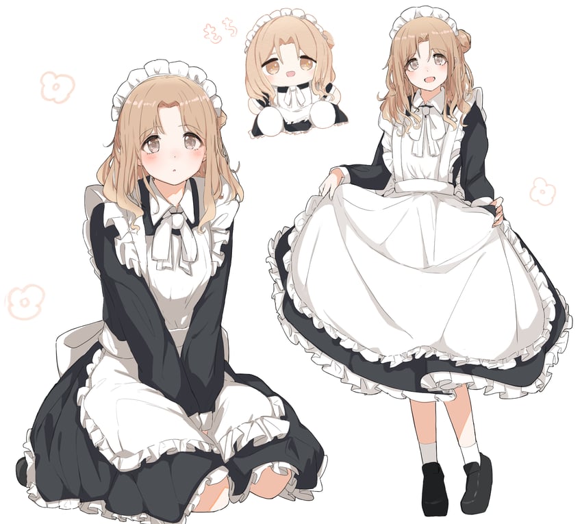 ichikawa hinana (idolmaster and 1 more) drawn by raichita