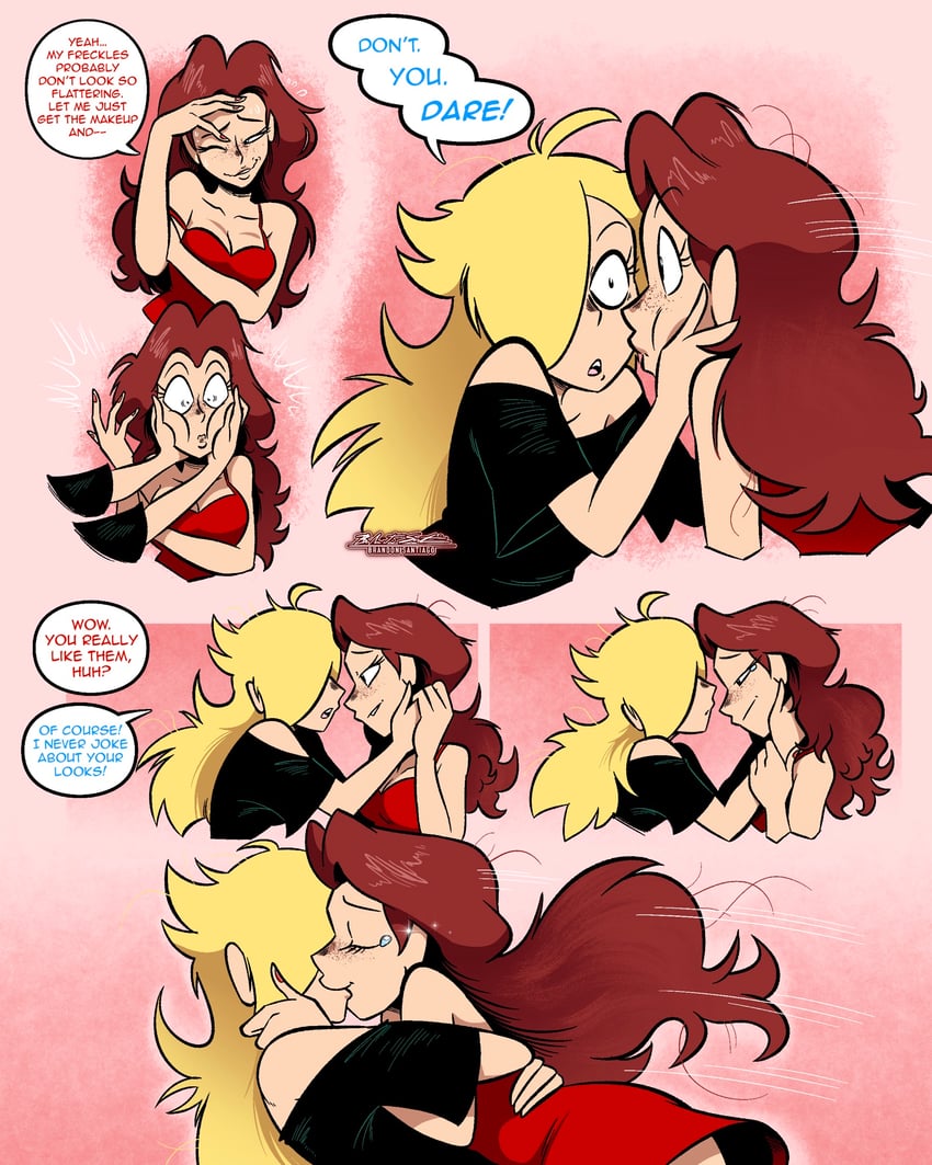 rosalina and pauline (mario) drawn by brandon_santiago