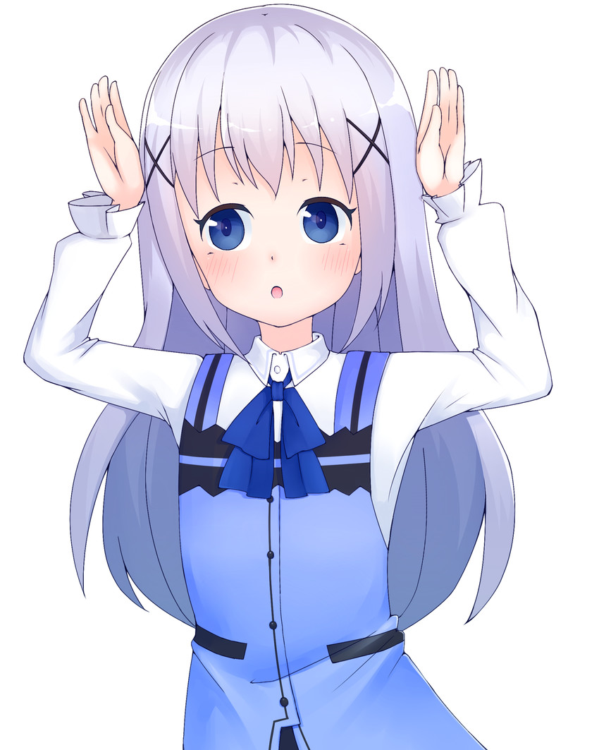 kafuu chino (gochuumon wa usagi desu ka?) drawn by reina_(leinqchqn)