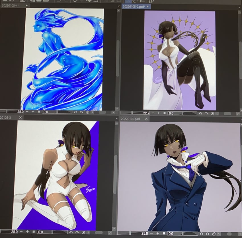 lulu bell (d.gray-man) drawn by seto_satoru