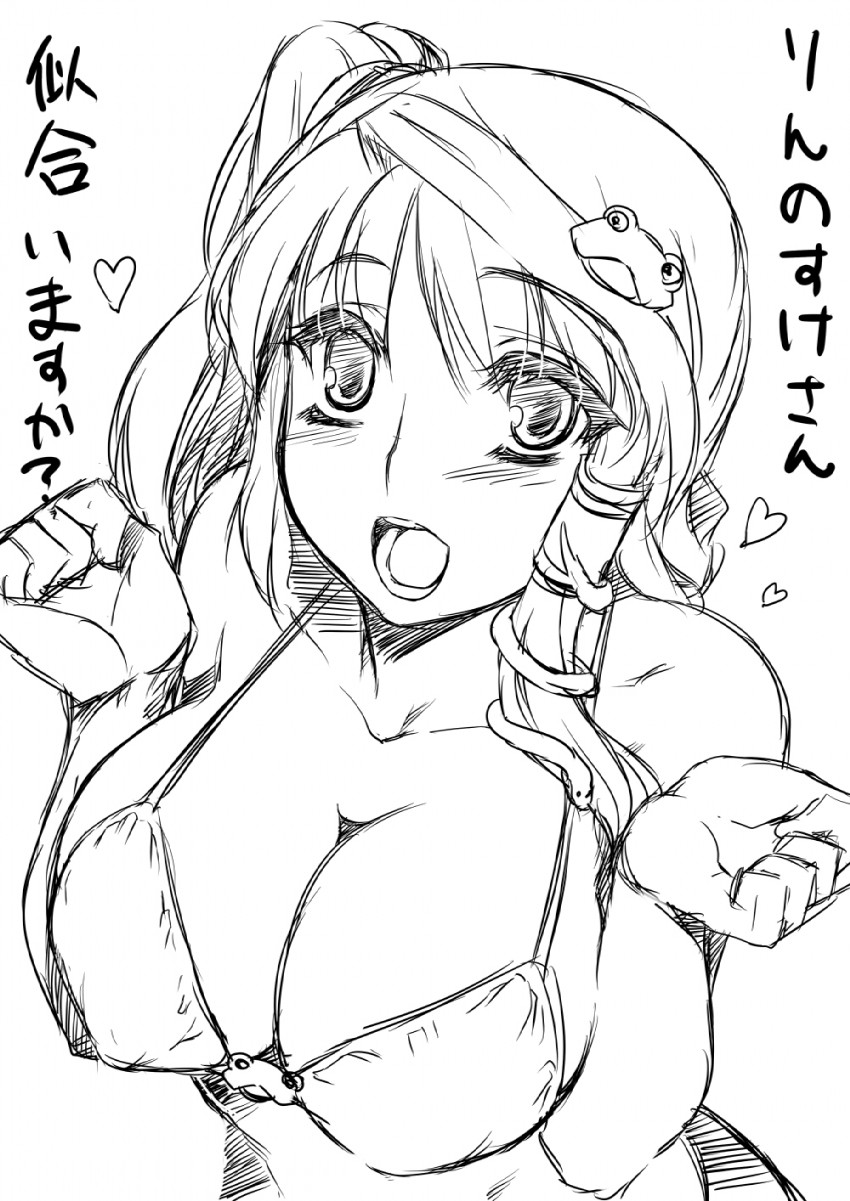 kochiya sanae (touhou) drawn by namidame