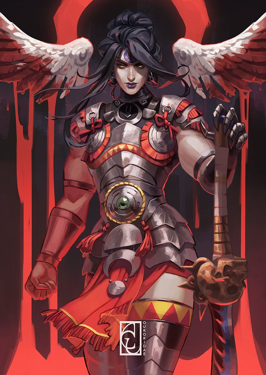 nemesis (hades and 1 more) drawn by blcackup and ouroridae