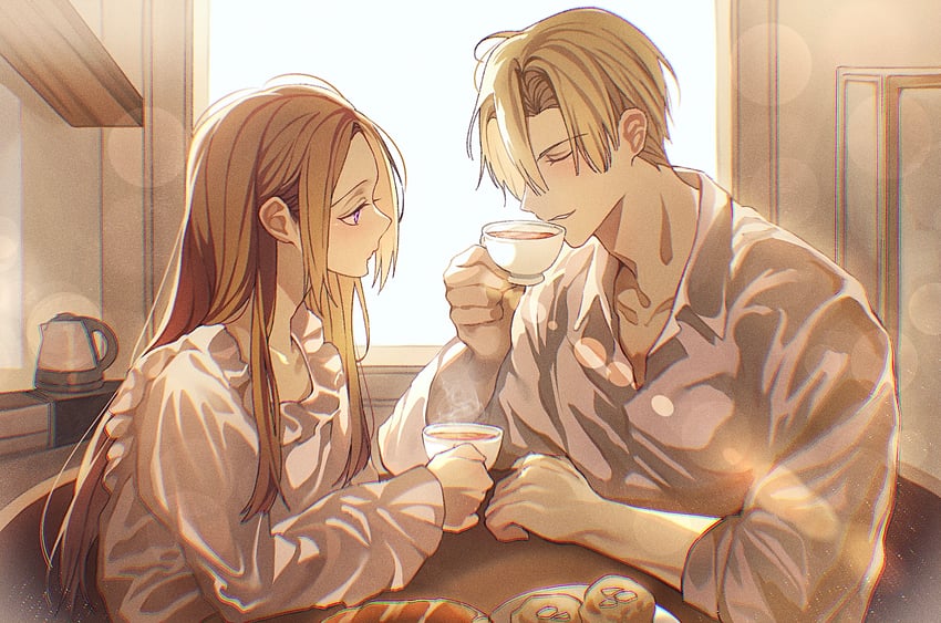 edelgard von hresvelg and dimitri alexandre blaiddyd (fire emblem and 1 more) drawn by soma_otakuu