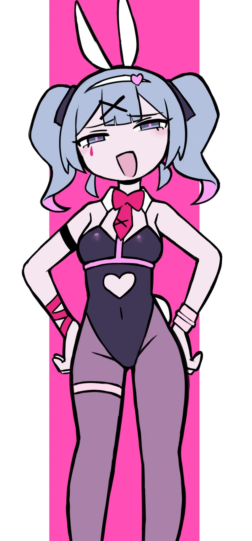 hatsune miku (vocaloid and 1 more) drawn by notepaddy