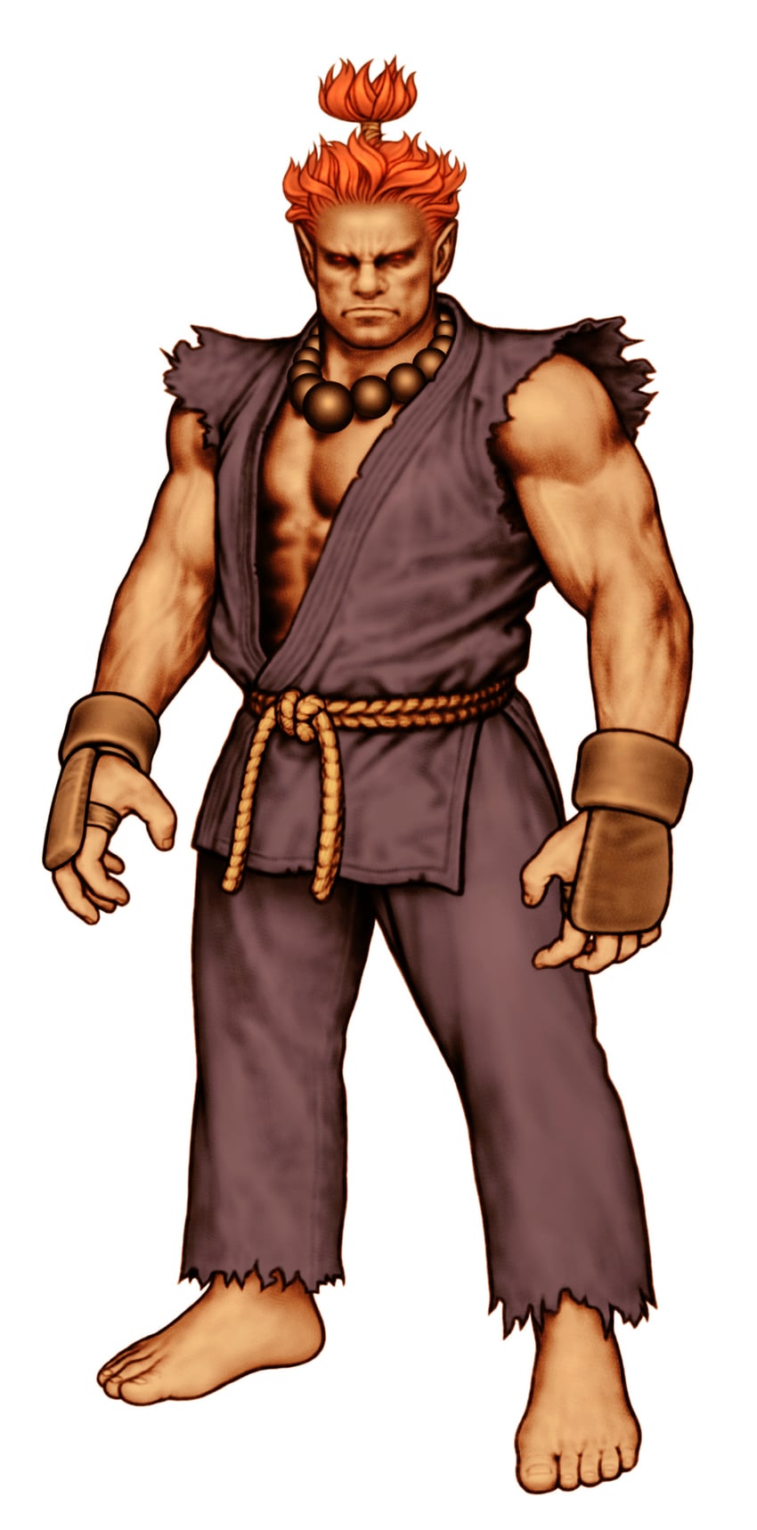 akuma (street fighter and 1 more) drawn by mori_toshiaki