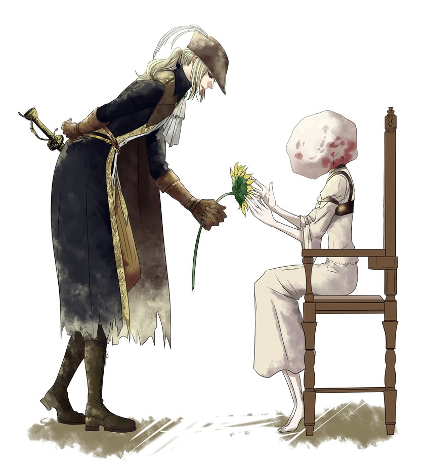 lady maria of the astral clocktower and saint adeline (bloodborne) drawn by itsuki_(itsukiovo)