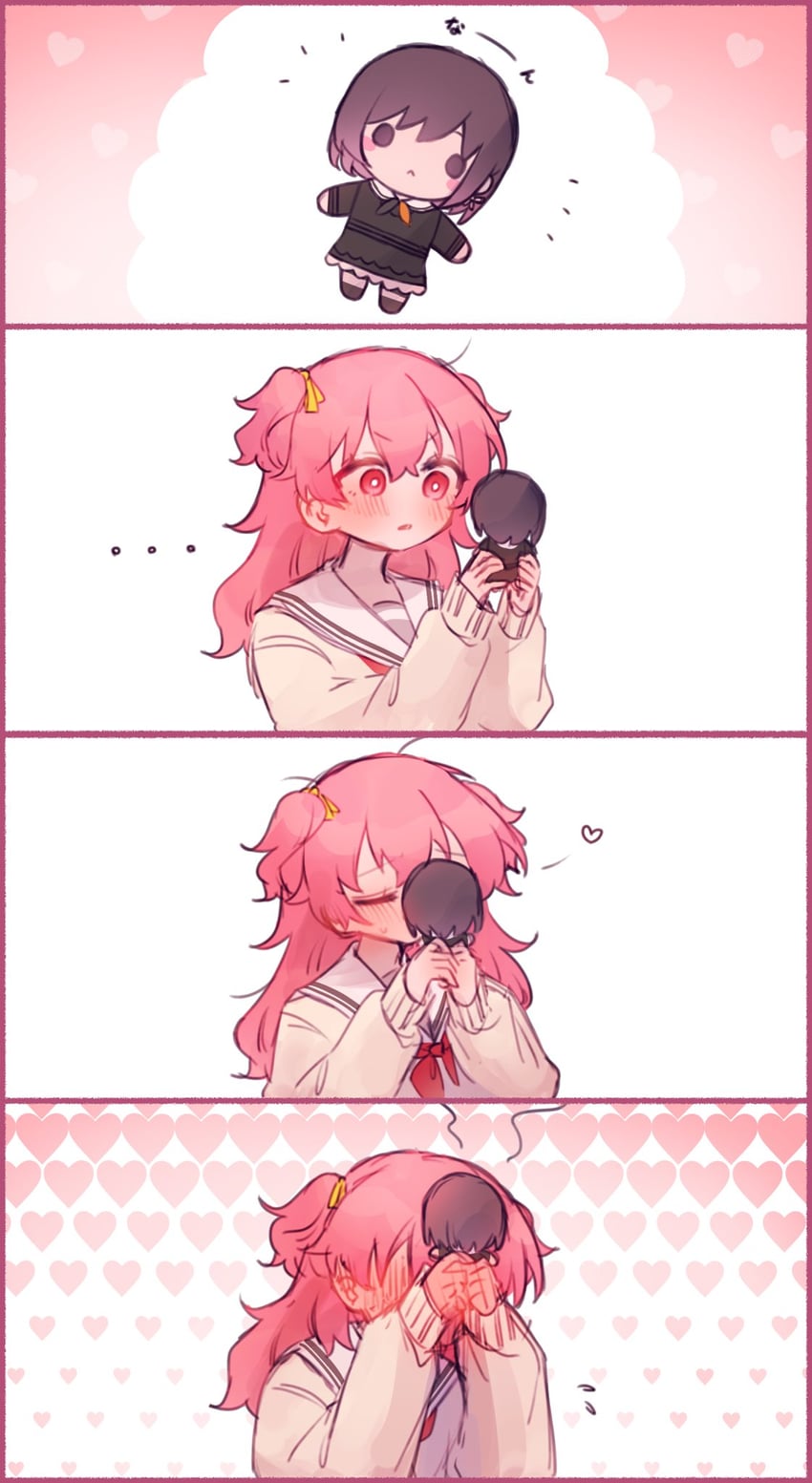 shinonome ena and momoi airi (project sekai) drawn by siiaka023