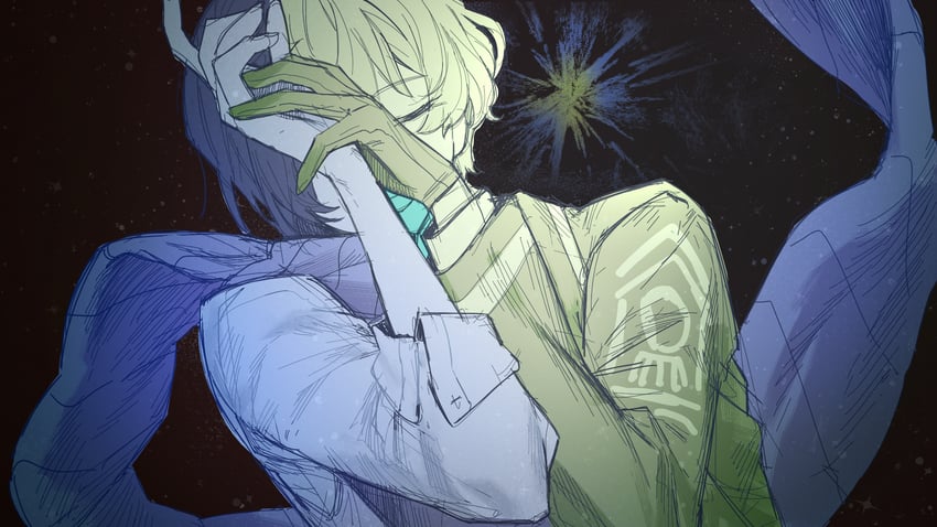 sinclair and demian (project moon and 1 more) drawn by hsh7955