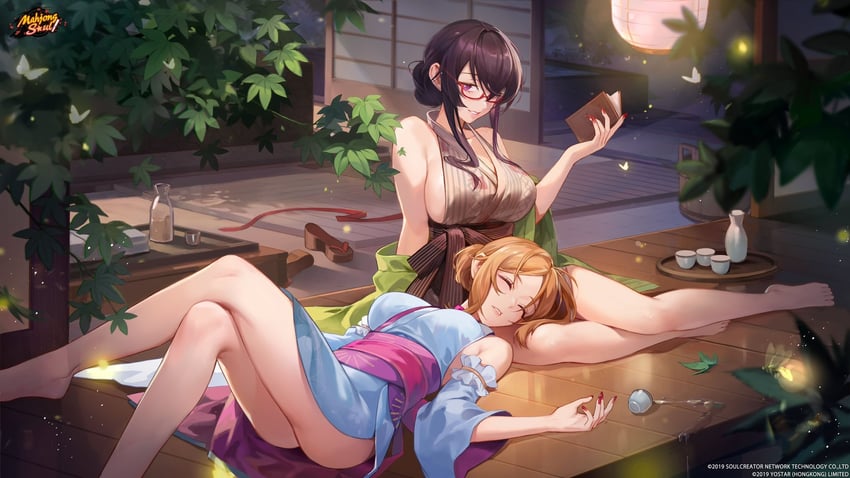 terasaki chihori and onodera nanaha (mahjong soul)