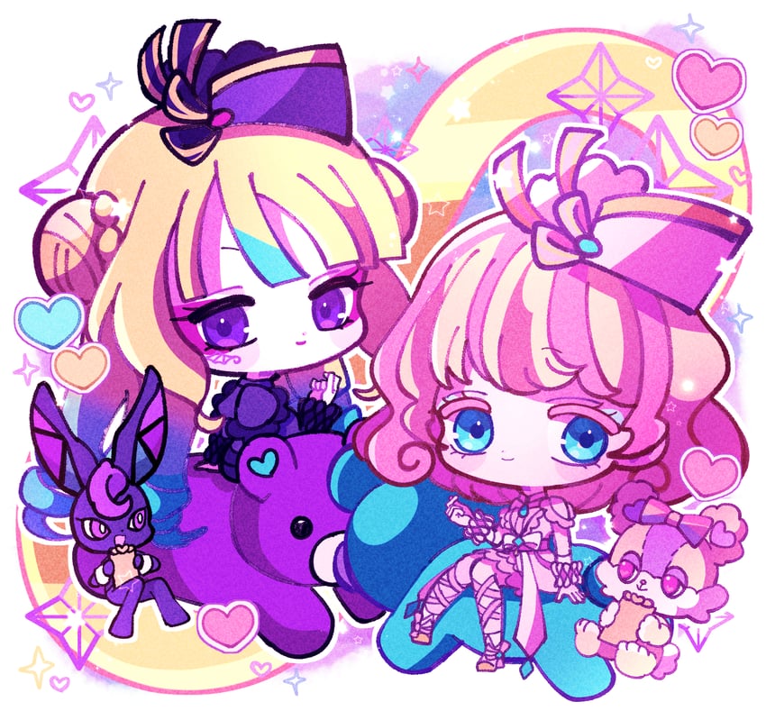amauri miruki, carron, kokoa remon, and hanitan (pretty series and 1 more) drawn by kohinata_kanoo