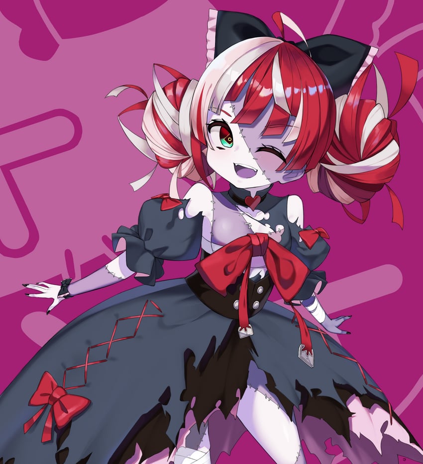 kureiji ollie (hololive and 1 more) drawn by mirami_(tatarim39)