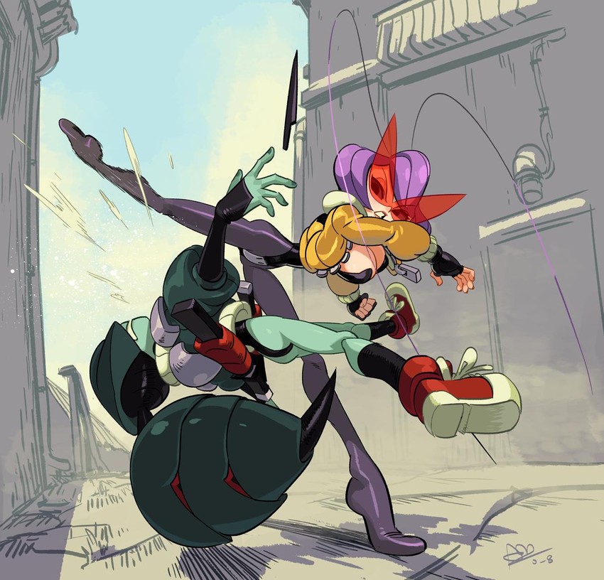 fallout and jewel (black torch) drawn by alex_ahad