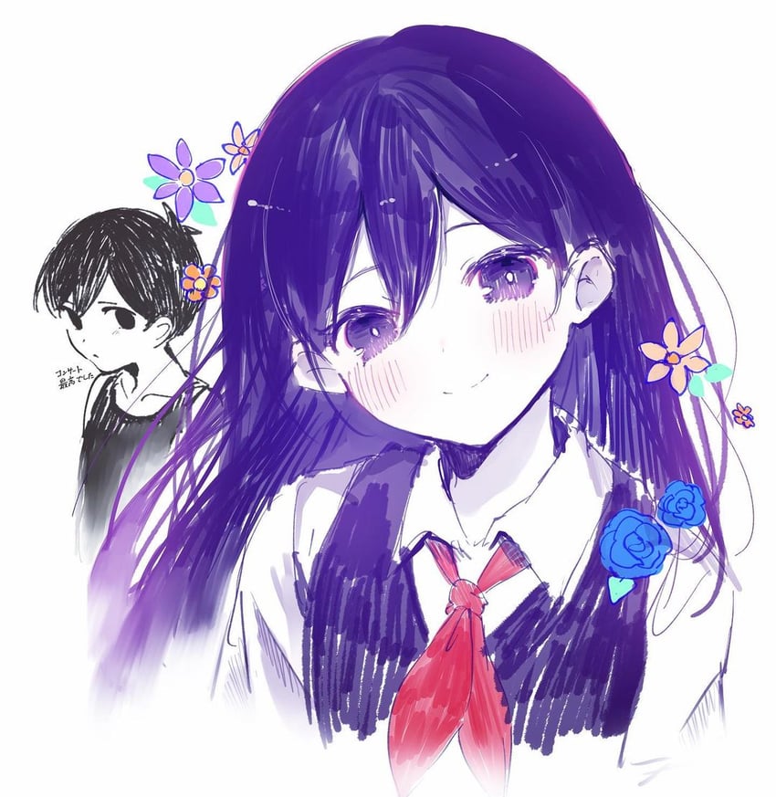 omori and mari (omori) drawn by noyu_(noyu23386566)