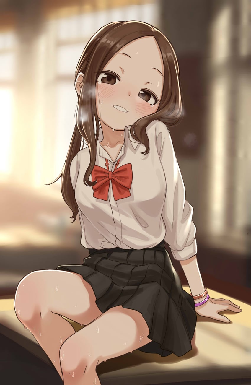 takagi-san (karakai jouzu no takagi-san) drawn by note2000