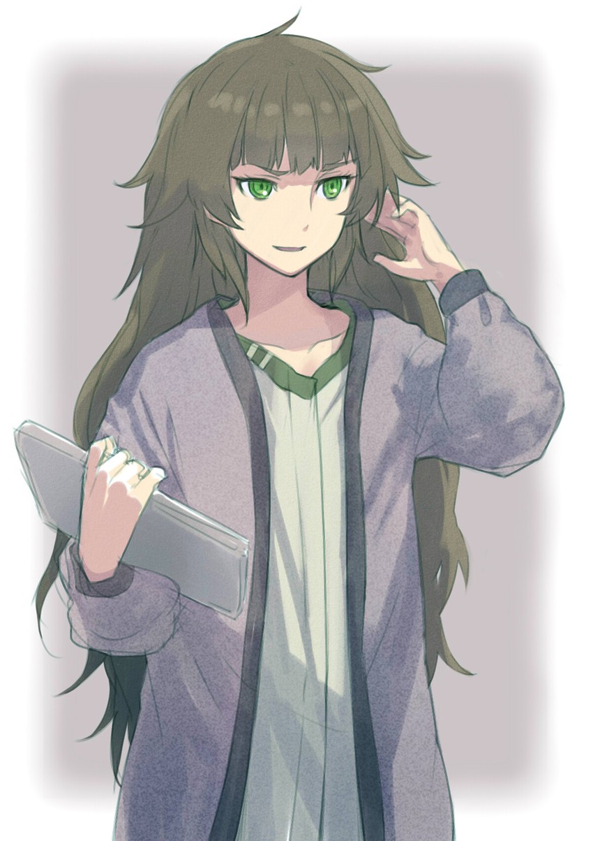 hiyajou maho (steins;gate and 1 more) drawn by menomorute