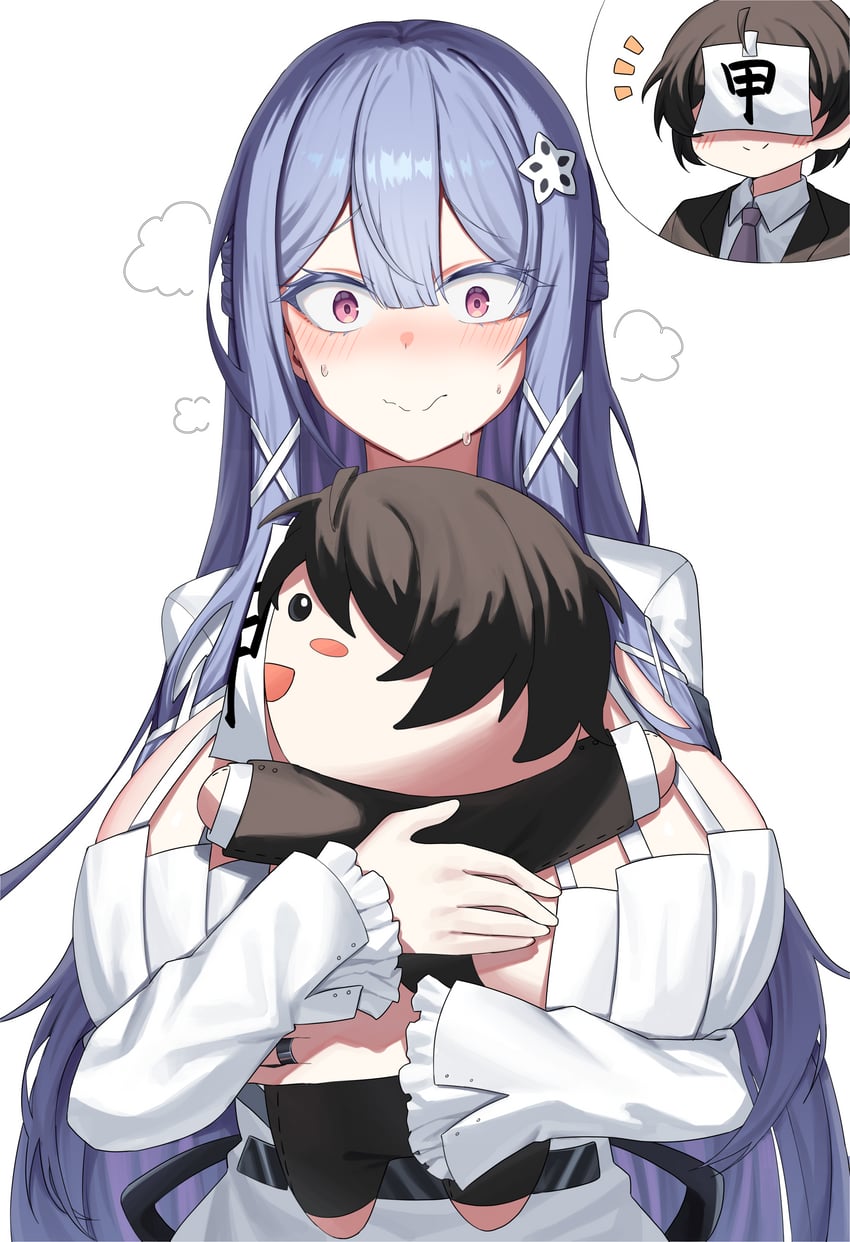 swan claire and administrator (counter:side) drawn by jinggun