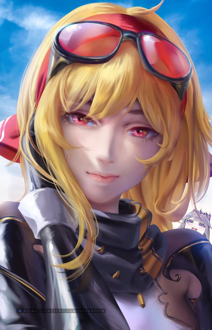 koseki bijou and kaela kovalskia (hololive and 2 more) drawn by yoellim5