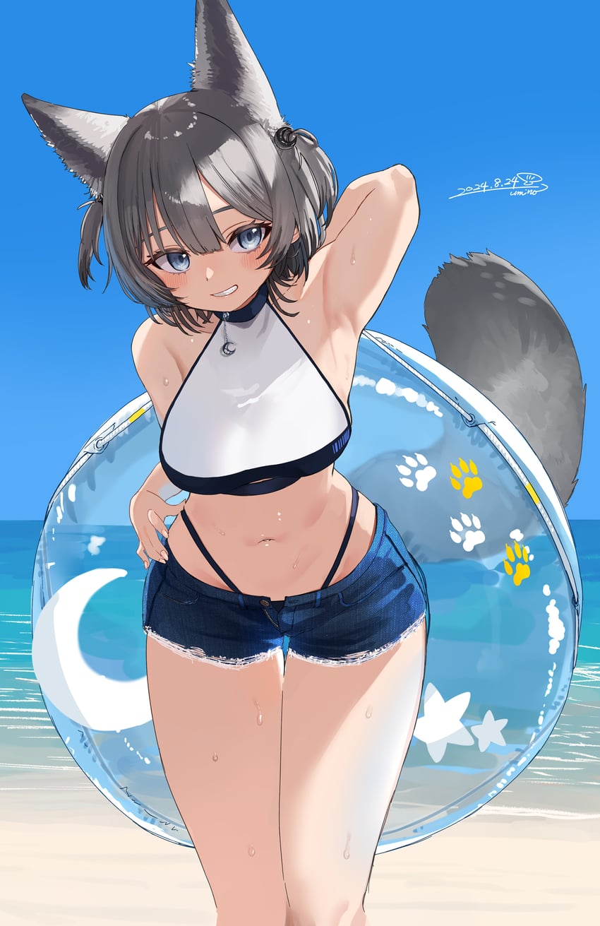 nanao sakuya (indie virtual youtuber) drawn by umino_hotate