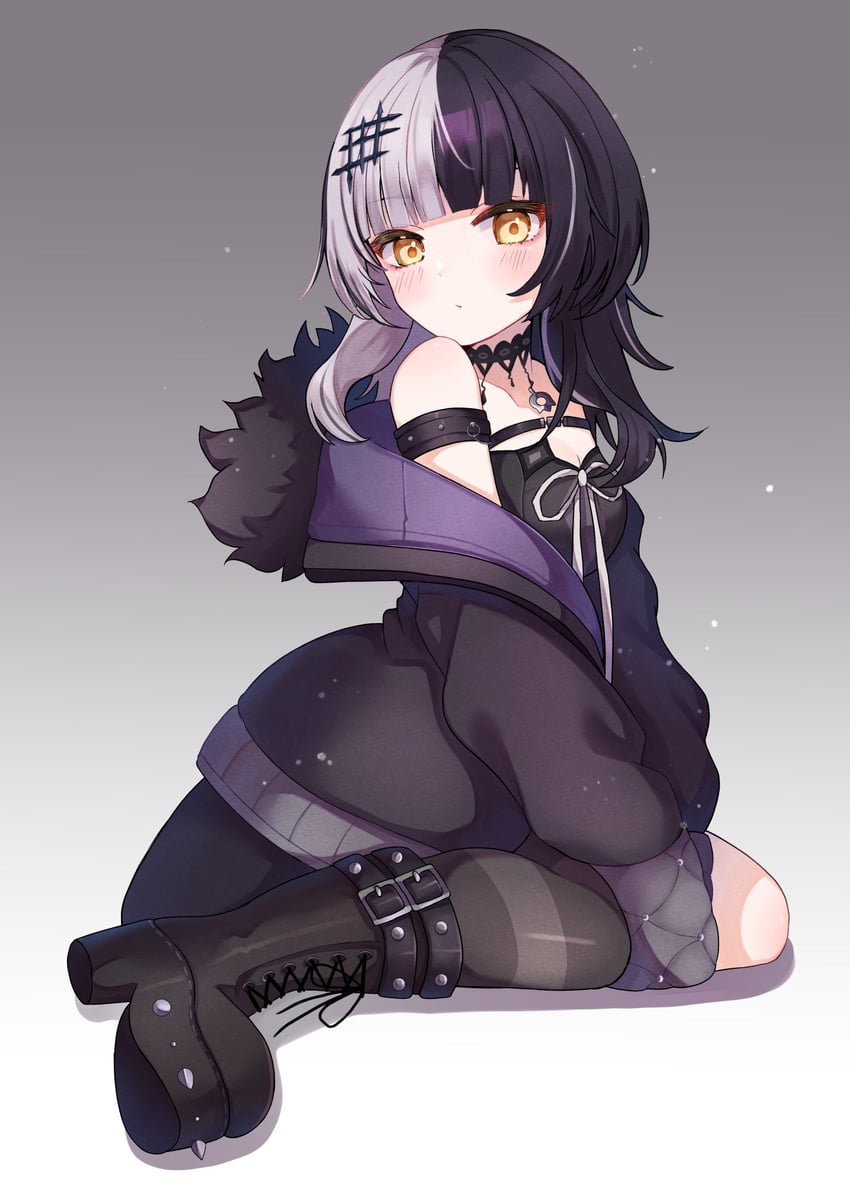 shiori novella (hololive and 1 more) drawn by tomoyo619