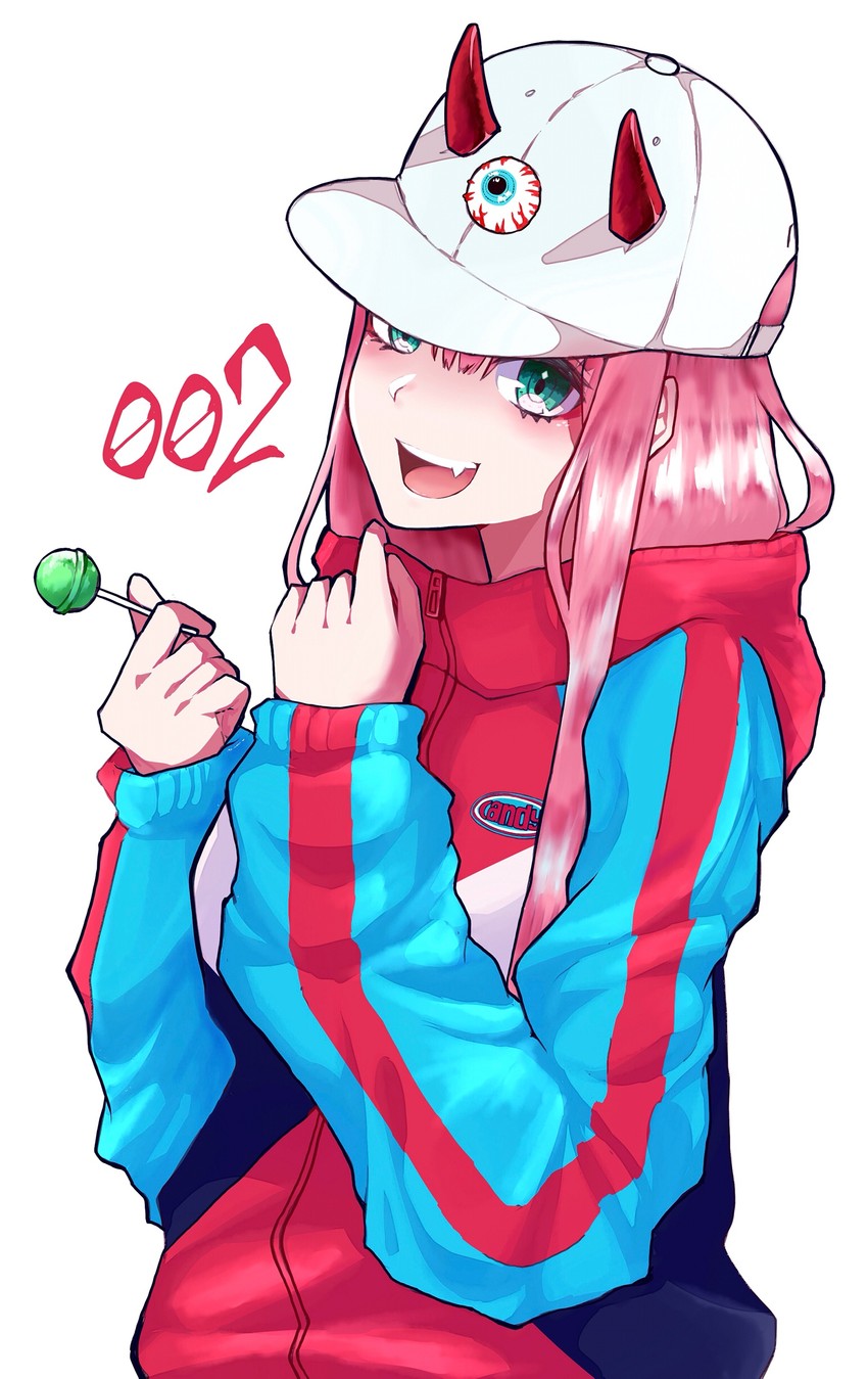 zero two (darling in the franxx) drawn by yoshi2_oide