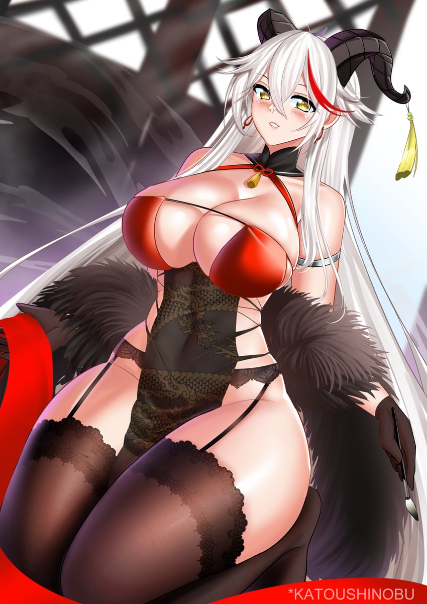 aegir (azur lane) drawn by katou_shinobu