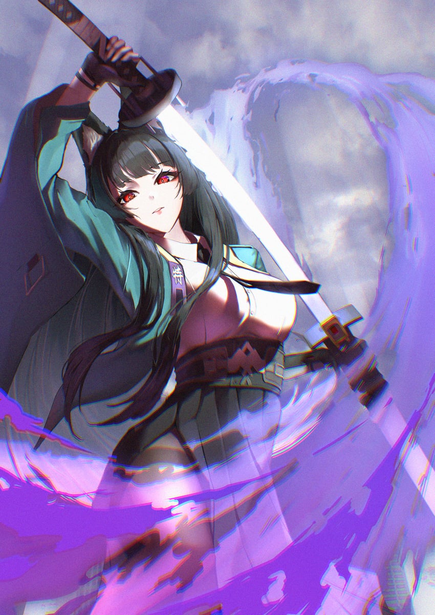 hoshimi miyabi (zenless zone zero) drawn by nekoten_(pixiv_50710337)