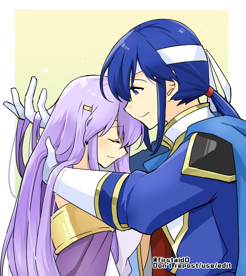 seliph and julia (fire emblem and 1 more) drawn by yukia_(firstaid0)