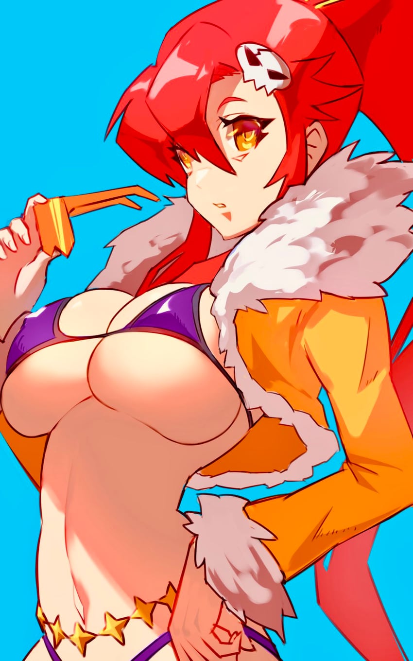 yoko littner (tengen toppa gurren lagann) drawn by ura_dora
