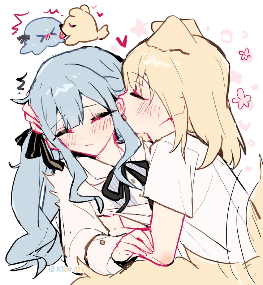 togawa sakiko and misumi uika (bang dream! and 1 more) drawn by kyou_039