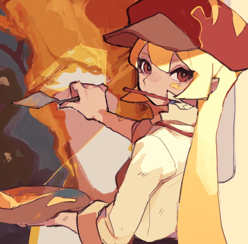 butter pretzel cookie (cookie run and 1 more) drawn by urolo