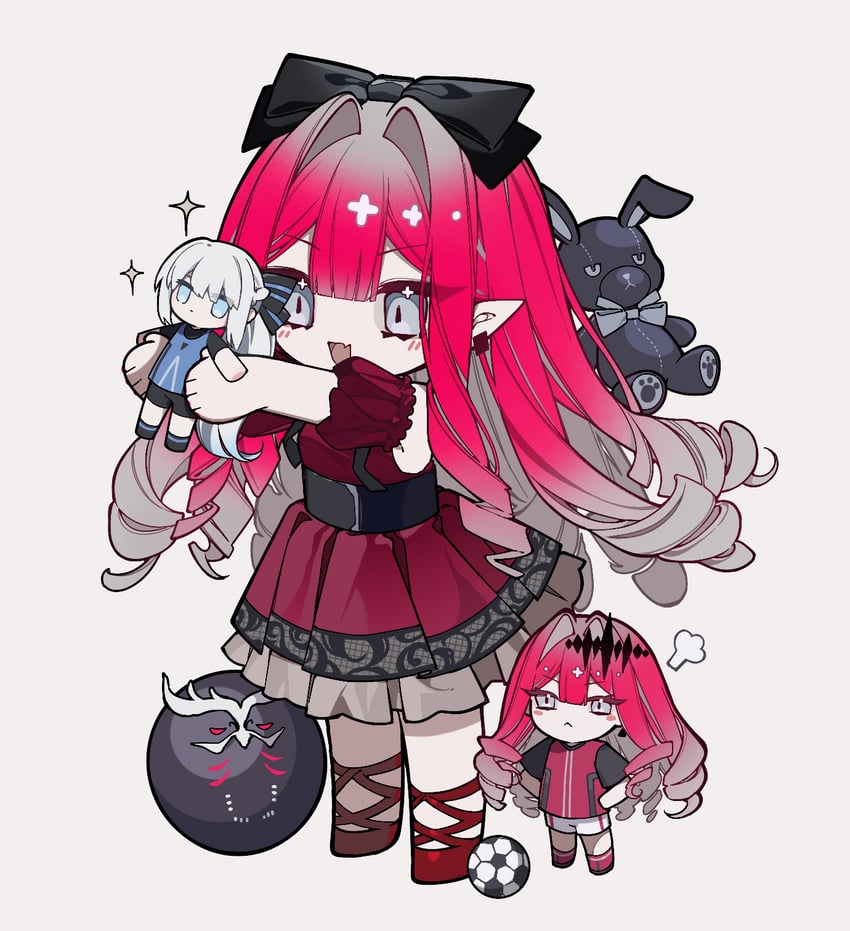 morgan le fay, cernunnos, and baobhan sith (fate and 2 more) drawn by hana_soretsu