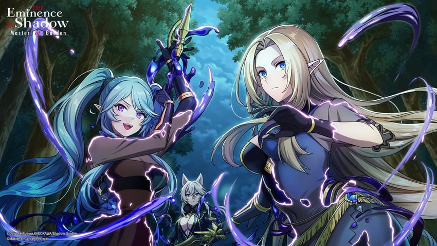 alpha, zeta, and epsilon (kage no jitsuryokusha ni naritakute! and 2 more)