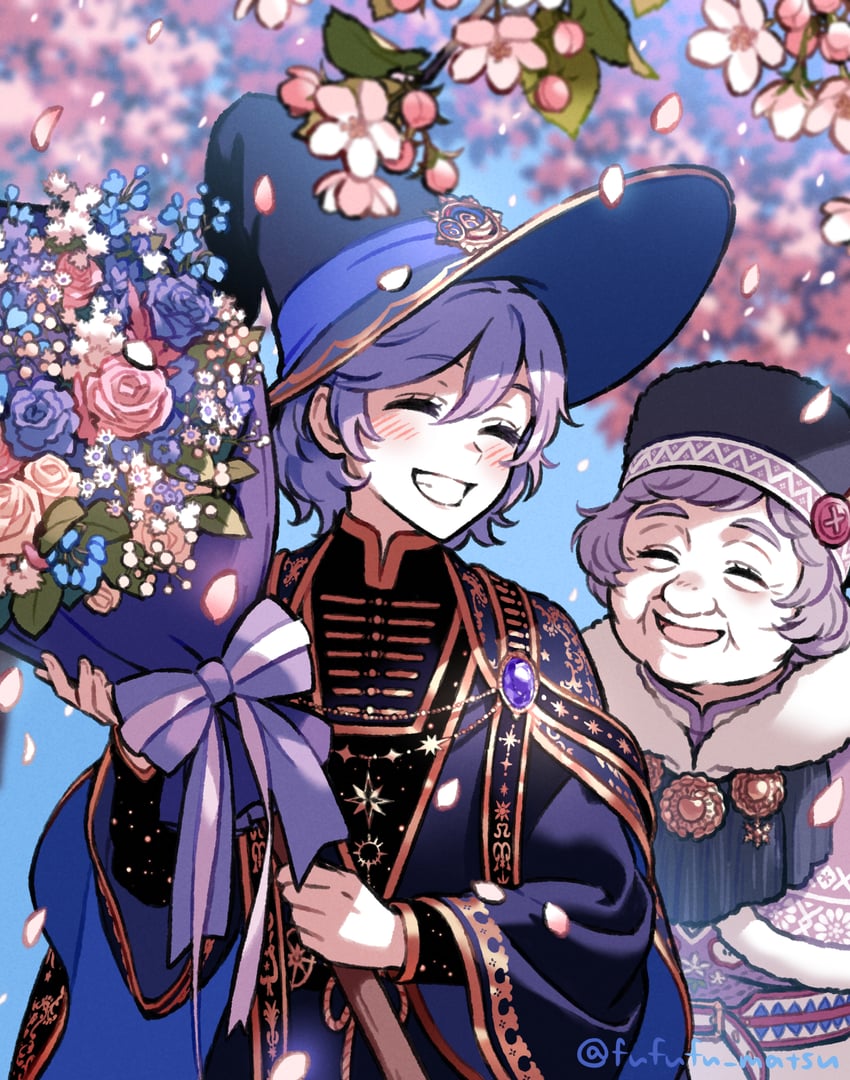 epel felmier and marja felmier (twisted wonderland) drawn by funuyu
