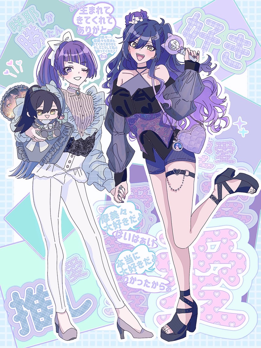 shirase sakuya and tanaka mamimi (idolmaster and 1 more) drawn by paddy_field
