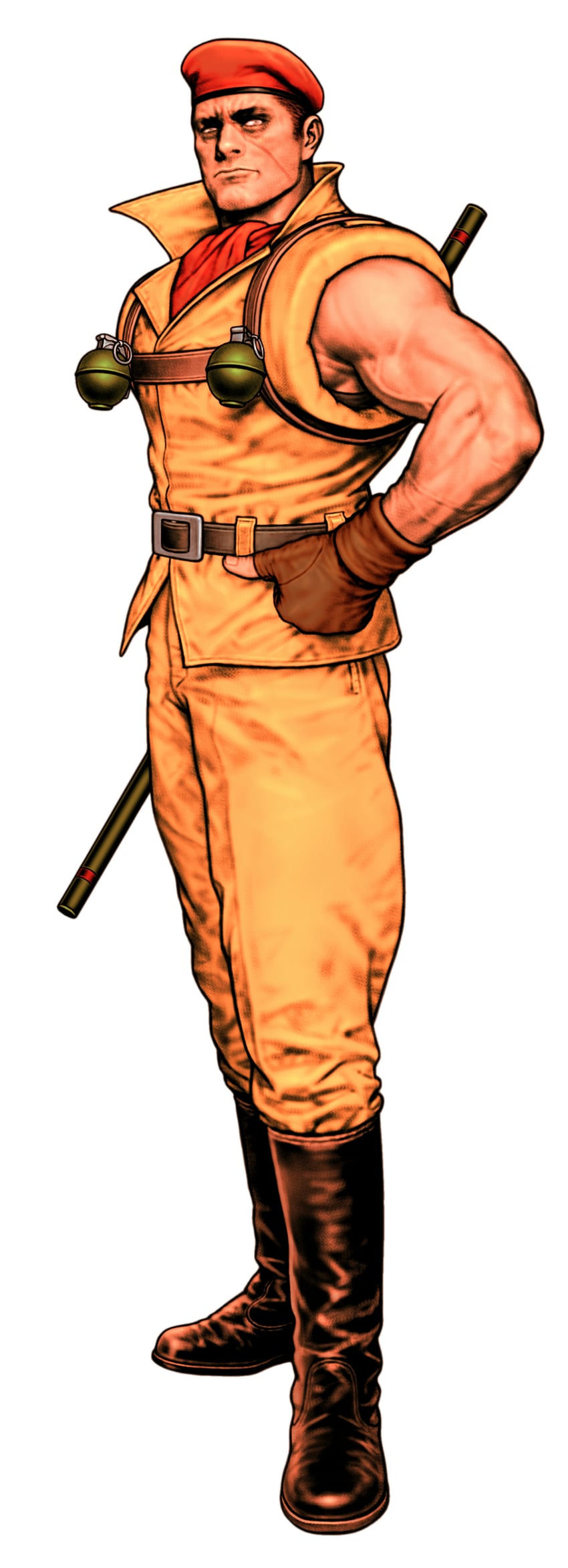 rolento (street fighter and 3 more) drawn by mori_toshiaki