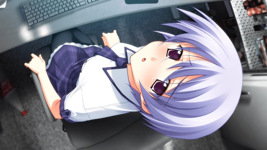 kishimoto ayase (chaos;head and 1 more) drawn by matsuo_yukihiro