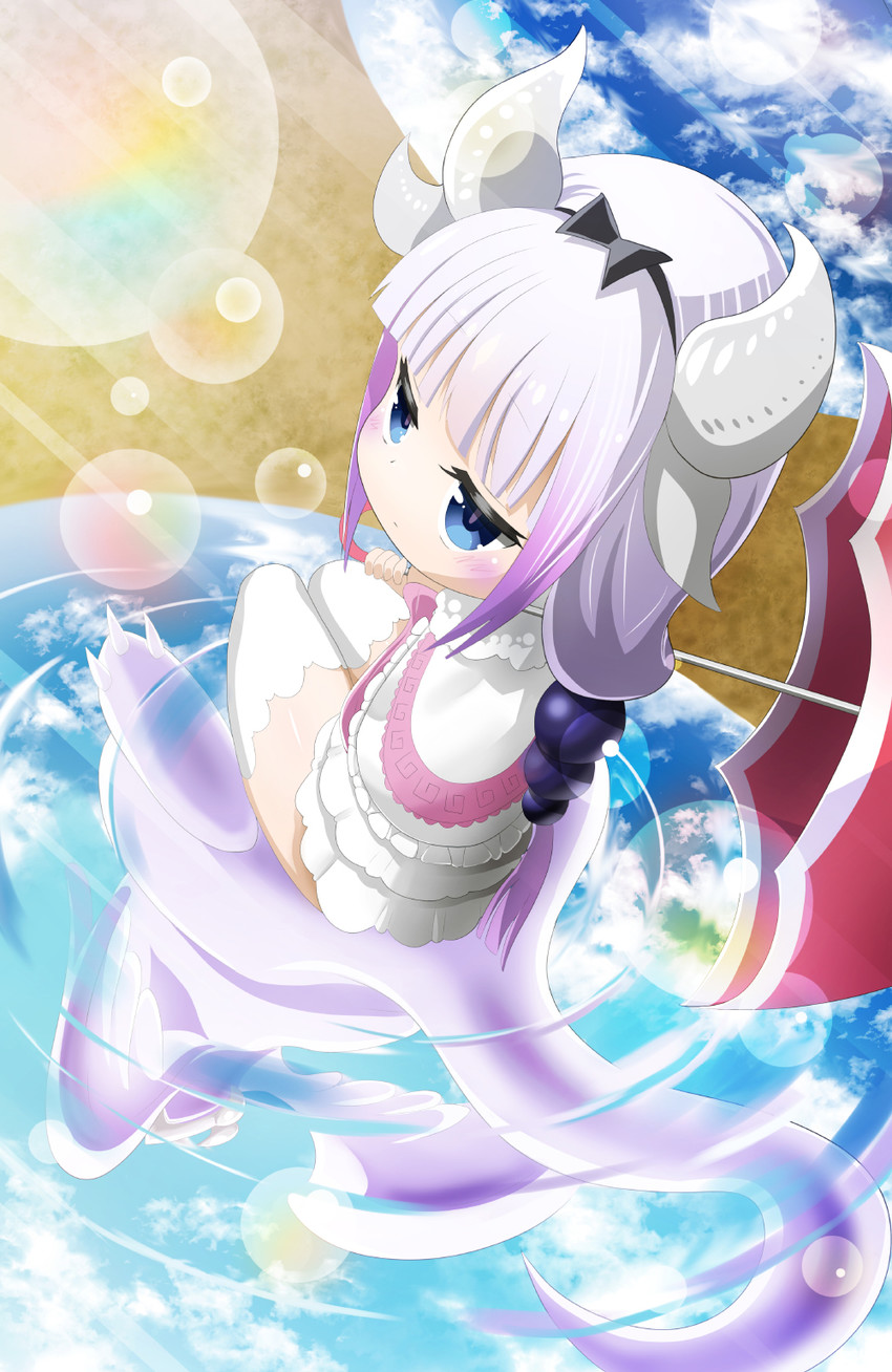 kanna kamui (kobayashi-san chi no maidragon) drawn by kairyuu_(drshellon)