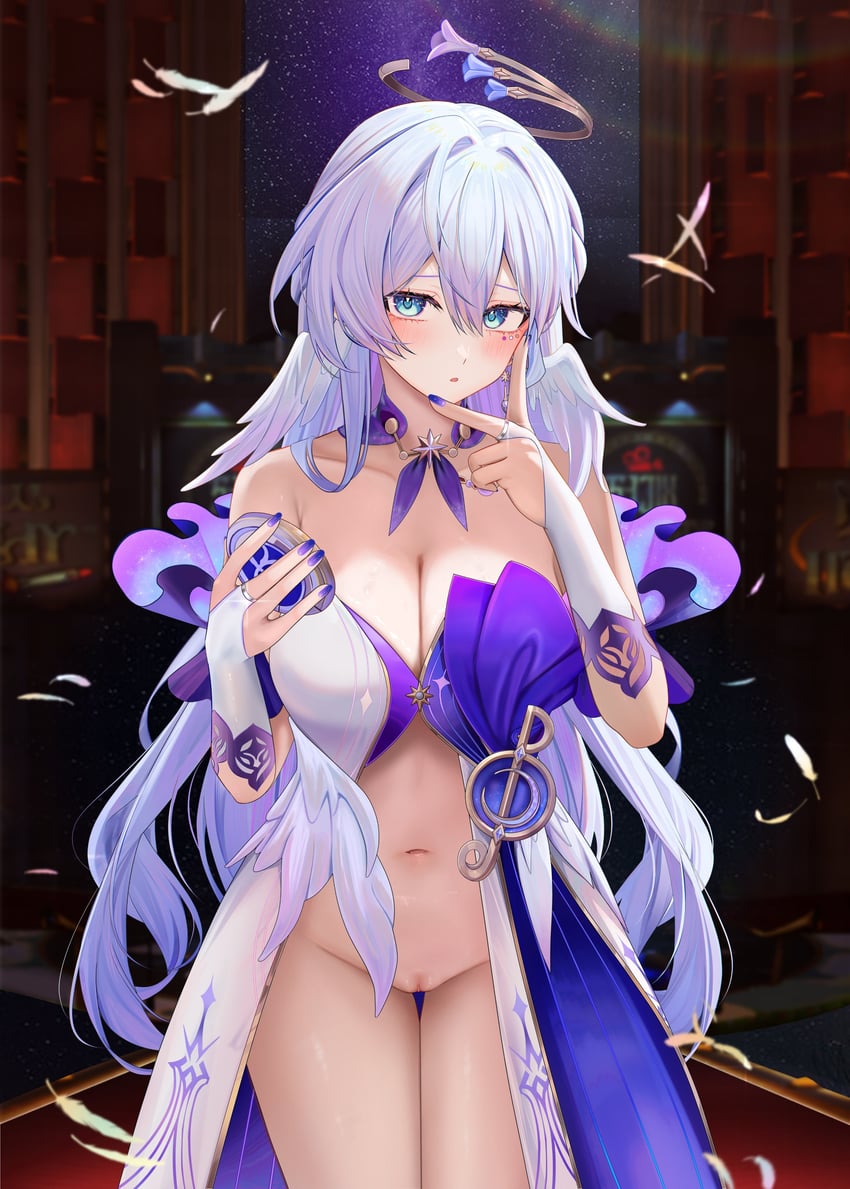 robin (honkai and 1 more) drawn by ru_zhai
