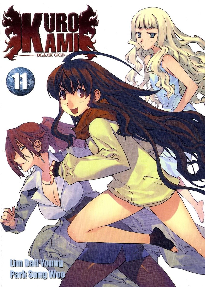 kuro, excel, and houjou mikami (kurokami) drawn by park_sung_woo