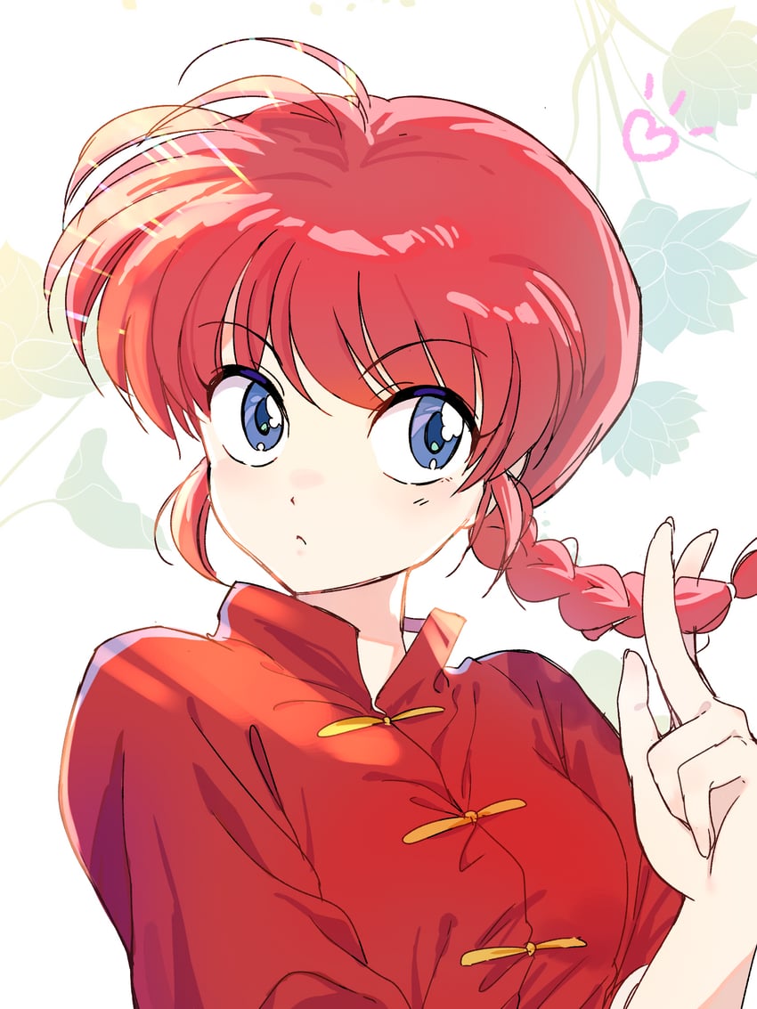 ranma-chan (ranma 1/2) drawn by mikan_(user_zsyg8485)