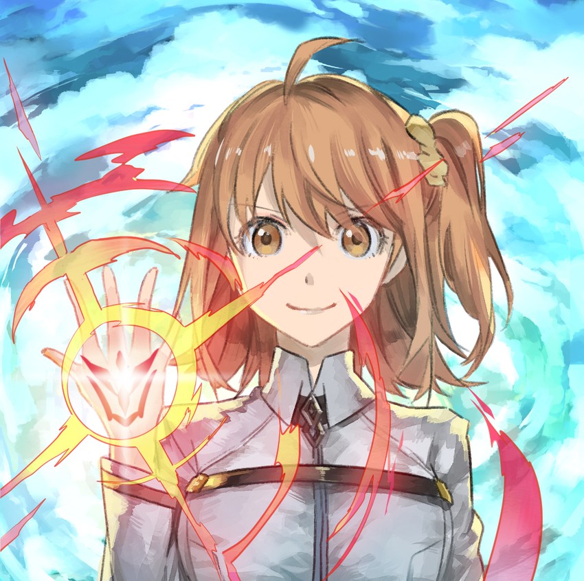 fujimaru ritsuka (fate and 1 more) drawn by fare