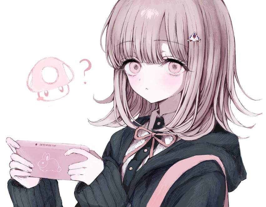 nanami chiaki (danganronpa and 1 more) drawn by yuyuyuyhz