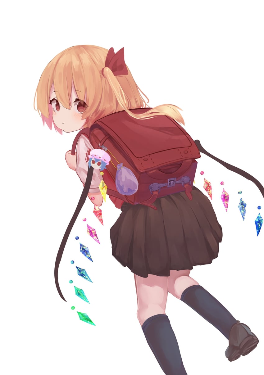 remilia scarlet and flandre scarlet (touhou) drawn by r_utchi